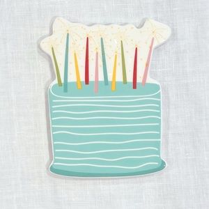 Happy Everything Coton Colors Sparkle Cake Mini Attachment,excellent condition